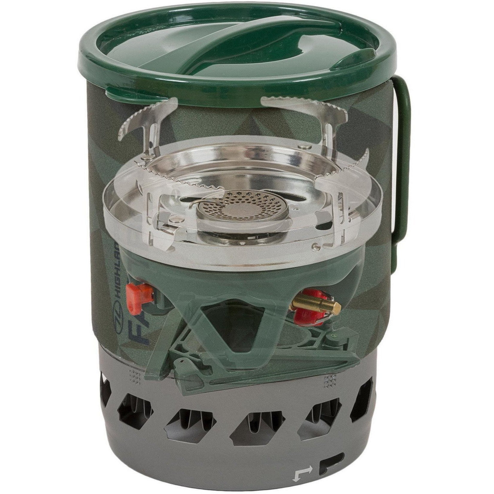Highlander Fast Boil 3 Stove 1.1L - Olive - Image 4