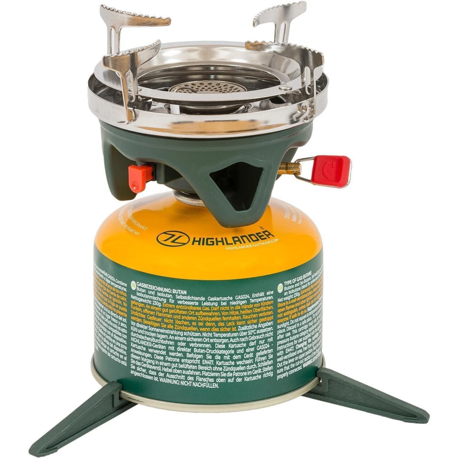 Highlander Fast Boil 3 Stove 1.1L - Olive - Image 6