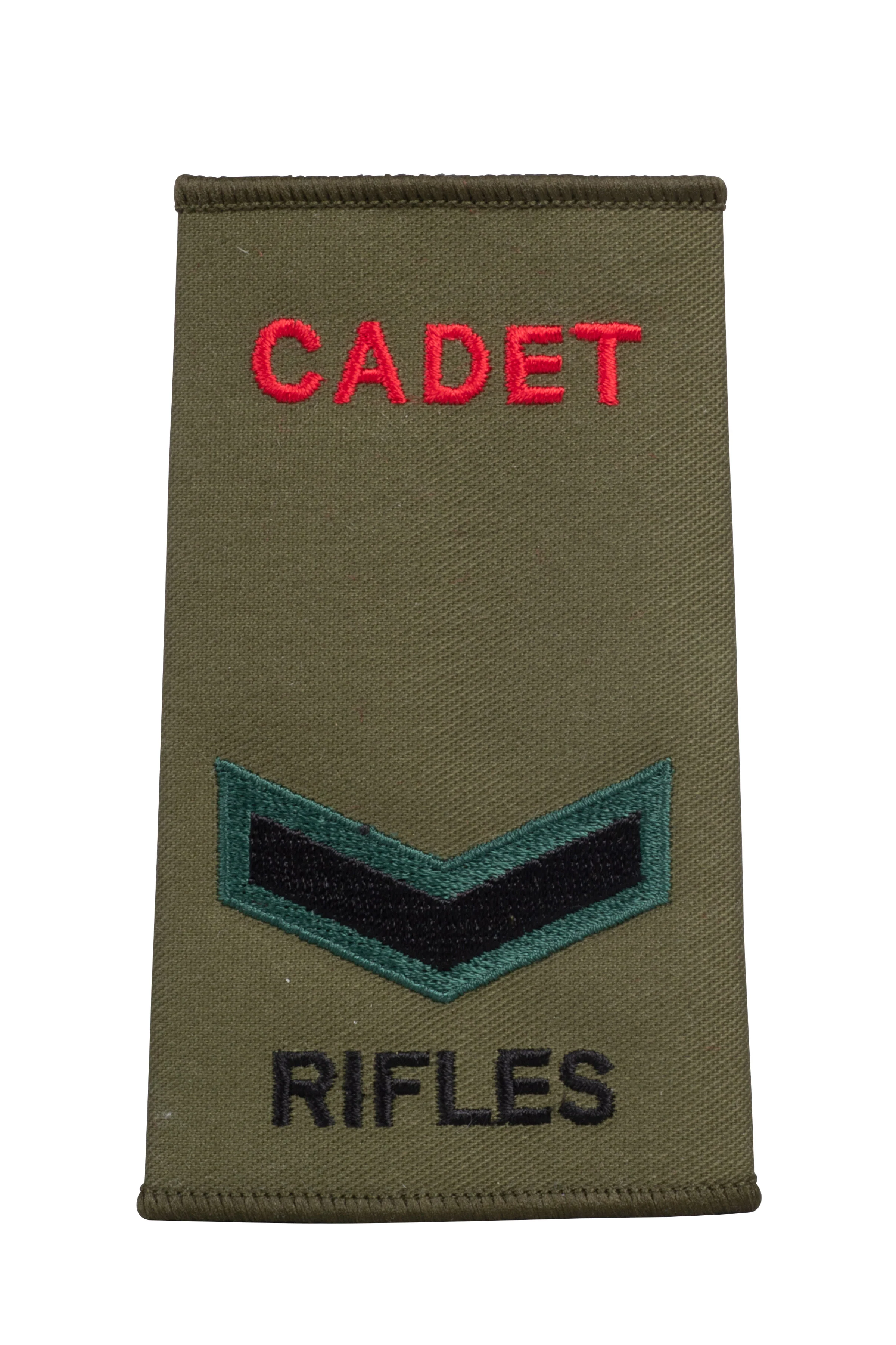 The Rifles ORs' Cadet Rank Slides - Olive - Image 3
