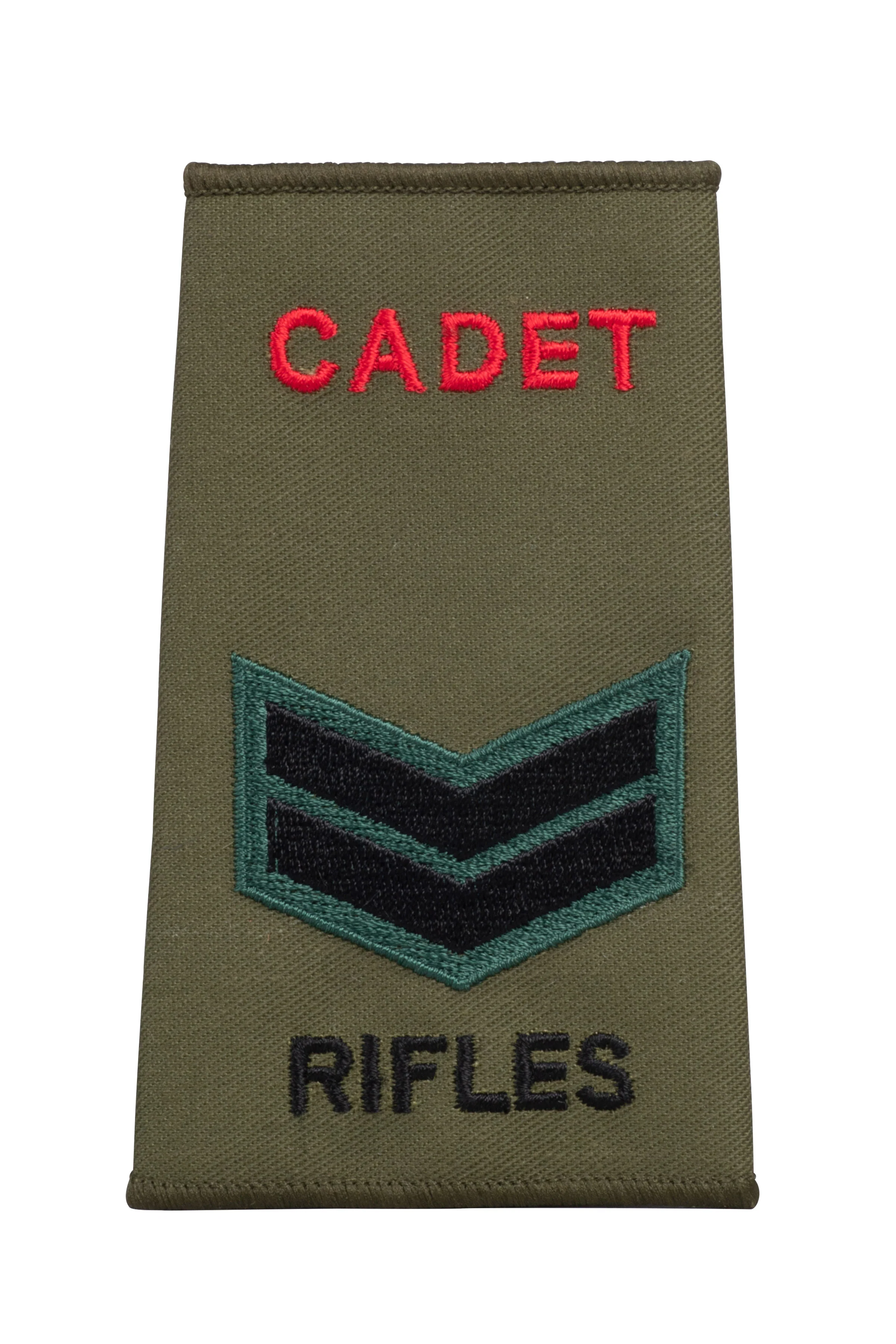 The Rifles ORs' Cadet Rank Slides - Olive - Image 4