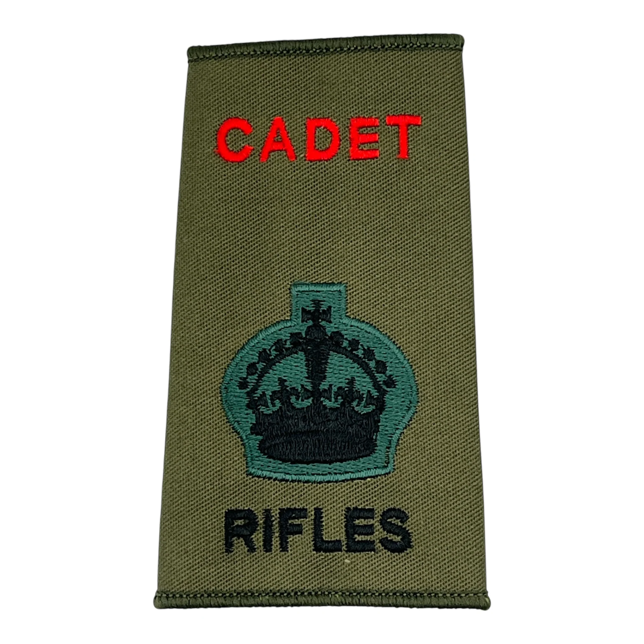 The Rifles ORs' Cadet Rank Slides - Olive - Image 7