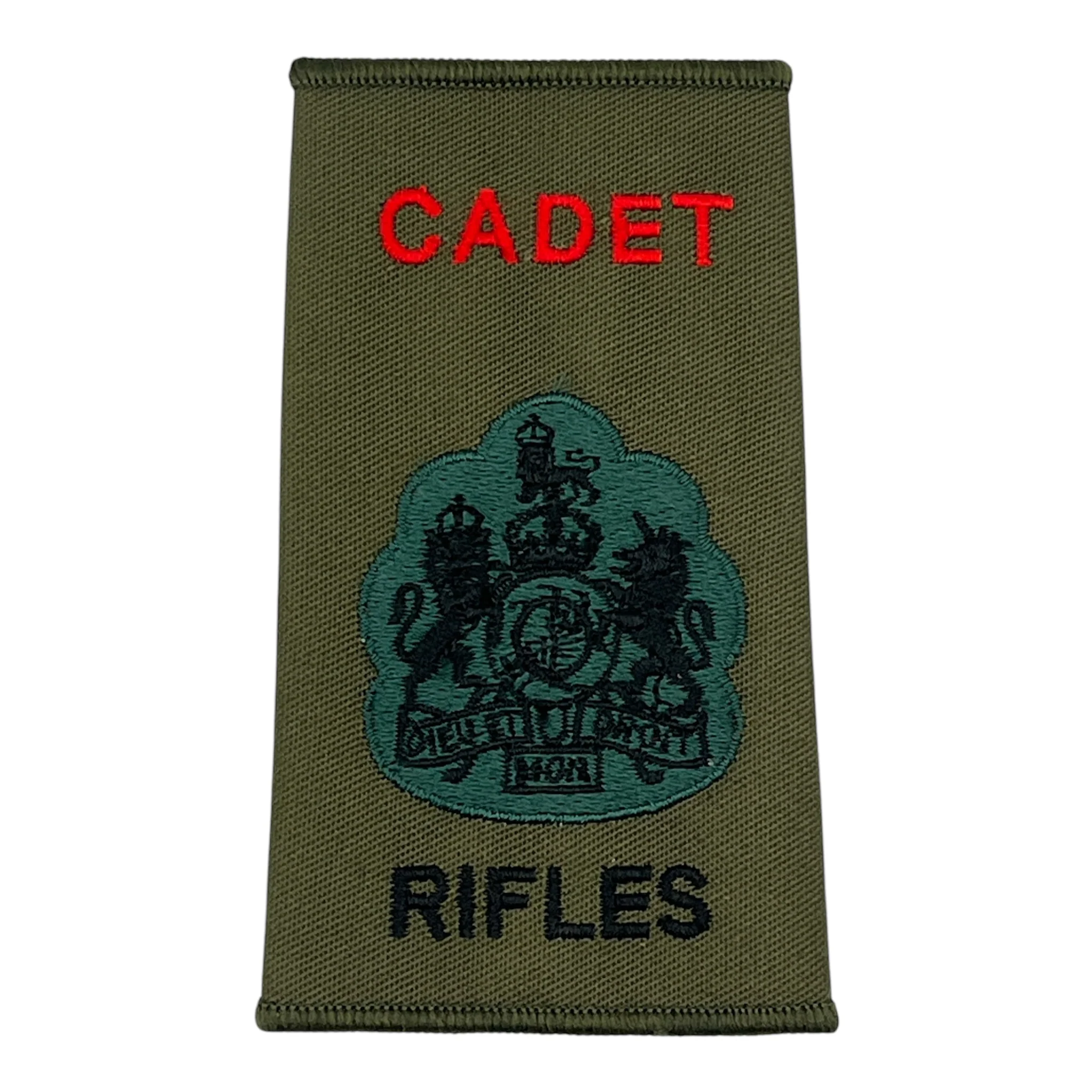 The Rifles ORs' Cadet Rank Slides - Olive - Image 8