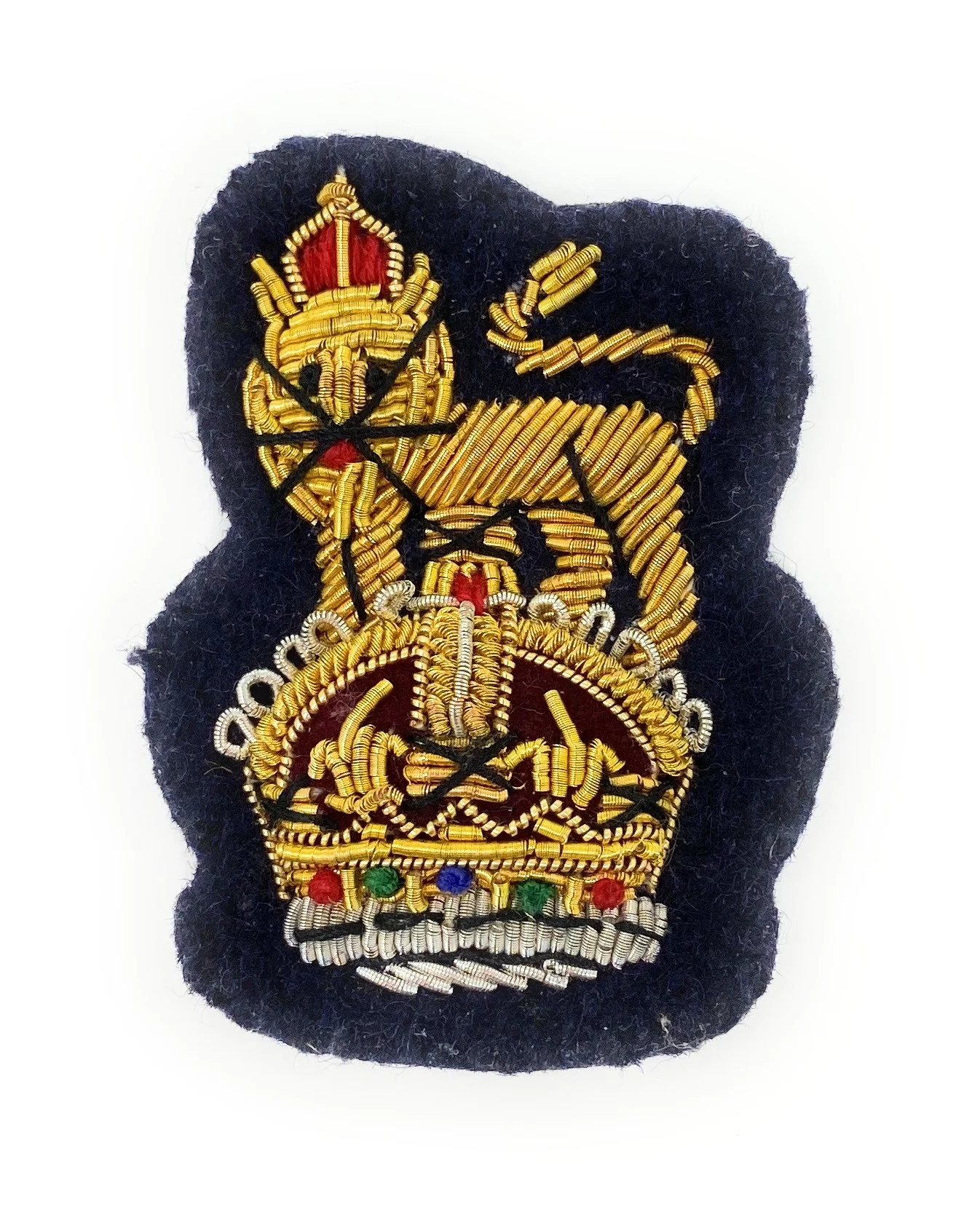 Staff Officers' Beret Badge - Tudor crown - Image 3
